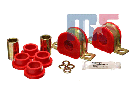 Poly-Stabibuchsenset vorn 1-1/16" GM 4WD Truck 73-80 rot