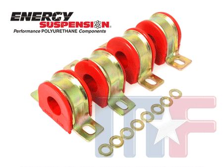 Poly-Stabibuchsenset vorn 31,8mm GM 2WD Trucks rot
