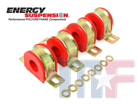 Poly-Stabibuchsenset vorn 31,8mm GM 2WD Trucks rot