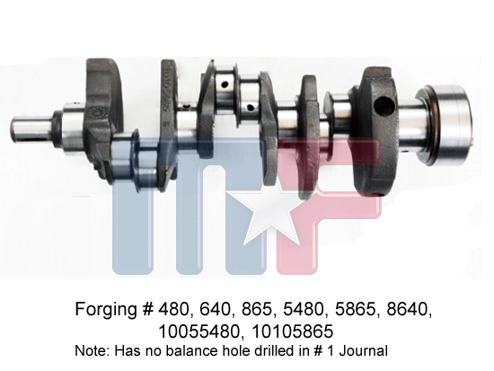 Kurbelwelle Chevrolet 4,3L "Z" 85-95*