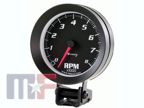 Equus Drehzahlmesser 8000RPM schwarz elektrisch 3-3/8"