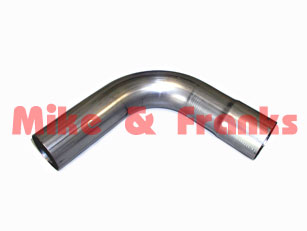 Auspuff Rohrbogen 2,5" (63,5mm) 90° Edelstahl