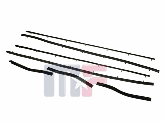 Fensterschachtleisten Kit Ford Mustang Coupe 67-68