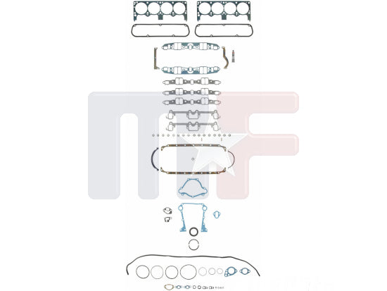 201613 Fel Pro Motordichtsatz Mopar 360 76-89