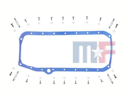 Motorölwannendichtsatz Chevrolet 265/283/327/350/400" 55-74 [L]