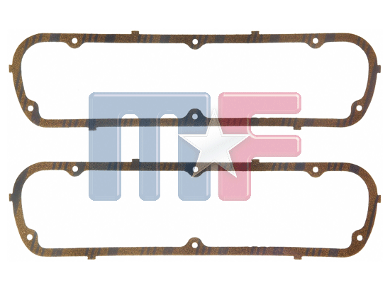 Ventildeckeldichtungen (2) Kork Ford Small Block 62-87