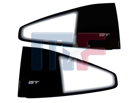 OE Style Seitenscheiben Set Pontiac Fiero GT 86-88