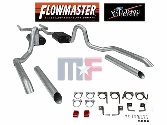 17119 2.5" Flowmaster GM A-Body V8 64-72 Auspuff