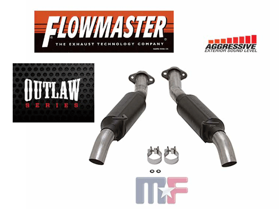 817682 Flowmaster Mustang V8 86-04 Outlaw Auspufftöpfe