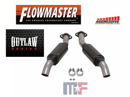 817682 Flowmaster Mustang V8 86-04 Outlaw Auspufftöpfe