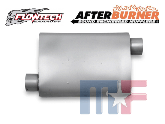 50352 Flowtech Afterburner Schalldämpfer 2,5" (63,5m)