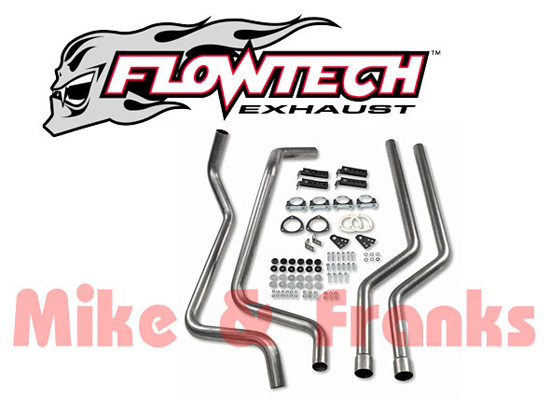 51555 Flowtech 2,25" Doppelrohr-Kit Camaro/Z28 283-400 70-81