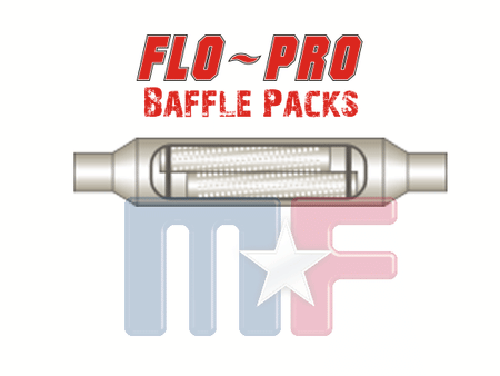 1786000014 Flo~Pro Baffle Pack Muffler 17/23" 2.5"