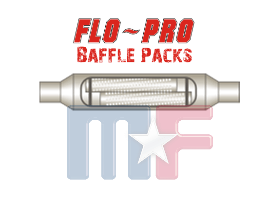 1786000006 Flo~Pro Baffle Pack Muffler 17/23" 2.00"