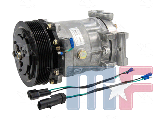 Klimakompressor mit Kupplung Dodge Sanden/Sankyo SD7H15