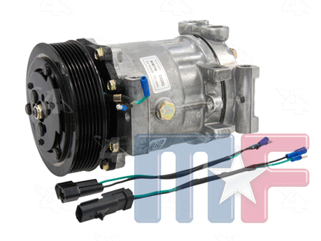 Klimakompressor mit Kupplung Dodge Sanden/Sankyo SD7H15