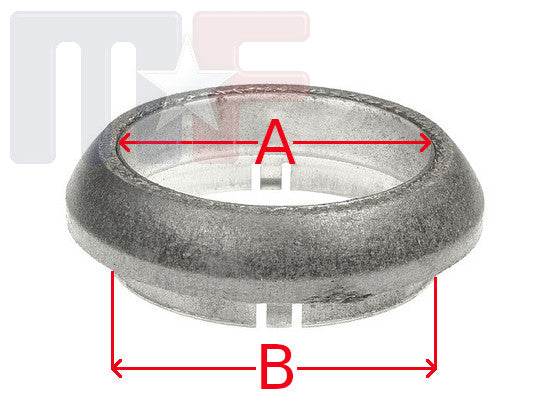 Flammring mit Stutzen A=2.469" B=2.563"