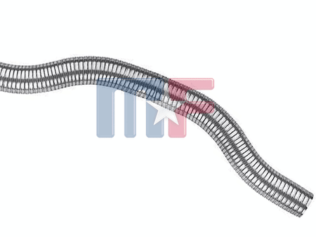 Flexibles Auspuffrohr 2,5" (63,5mm) ca. 180cm (€ 25,83/1 Meter)