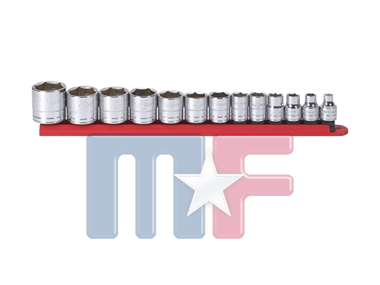 80553 GearWrench 3/8" 6-Point SAE Stecknußsatz 13-teilig
