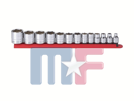 80553 GearWrench 3/8" 6-Point SAE Stecknußsatz 13-teilig