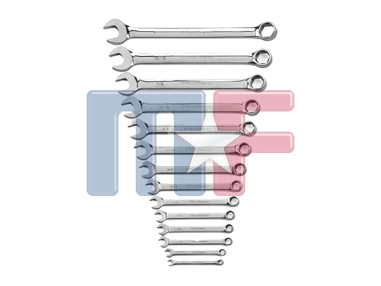 81924 GearWrench Ring/Maulschlüsselsatz zöllig 14-teilig