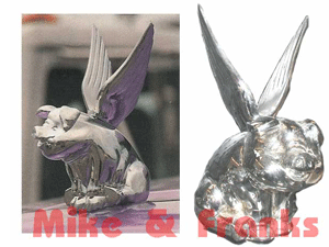 1055 Haubenornament "Flying Pig"