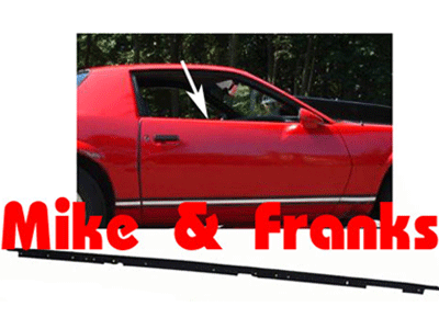 GM Fensterschachtleiste Chevrolet Camaro 82-92 außen links