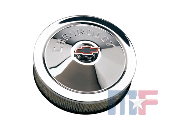 GM Specialty 10" Luftfilter Chrom Bowtie Nut