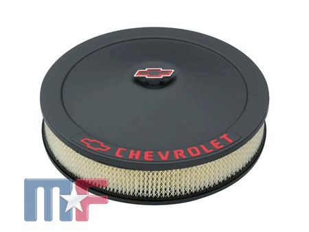 GM Specialty 14x3" Luftfilter schwarz Bowtie Nut