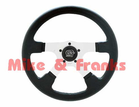 748 GT Rally Schwarz/Silber aluminium Durchm. 356mm