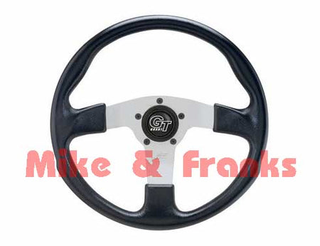 760 GT Rally Schwarz/Silber aluminium Durchm. 330mm