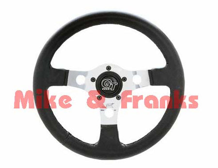 771 Formular GT Schwarz/pol. Aluminium Durchm. 330mm
