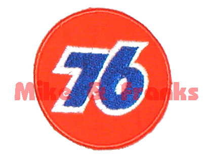 Aufnäher gestickt "76"