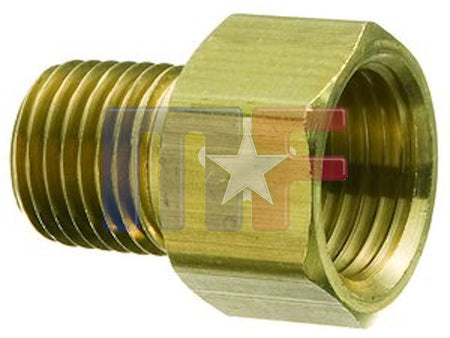 Adapter 3/16" Rohr (1/2"-20) auf 9/16"-18 Gewinde