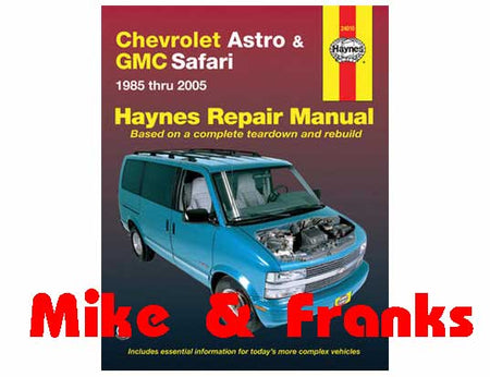 Reparaturanleitung 24010  Astro / Safari Van 1985-05