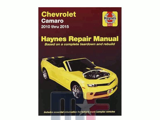 Reparaturanleitung 24018 Chevrolet Camaro 2010-2015