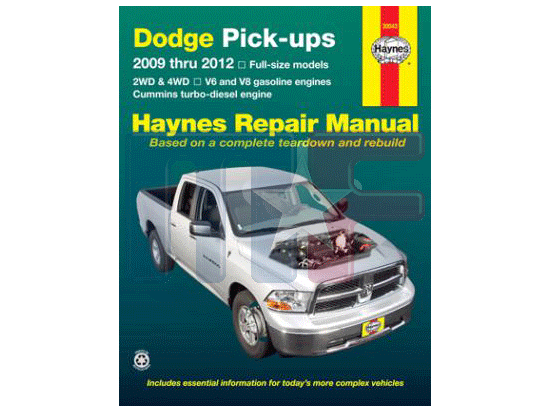Haynes 30043 Reparaturanleitung Dodge Ram Pickup 2009-2018