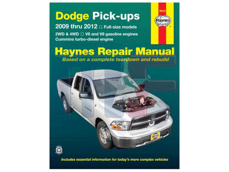 Haynes 30043 Reparaturanleitung Dodge Ram Pickup 2009-2018