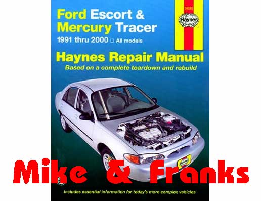 Reparaturanleitung 36020 US-Escort 1991-2000