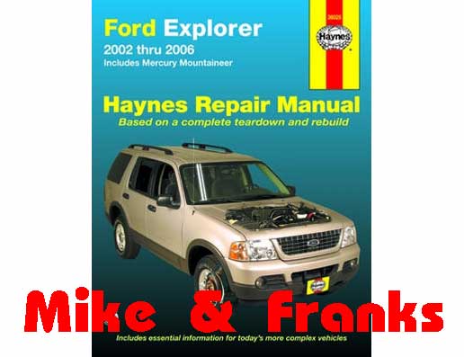 Reparaturanleitung 36025 Explorer 2002-03