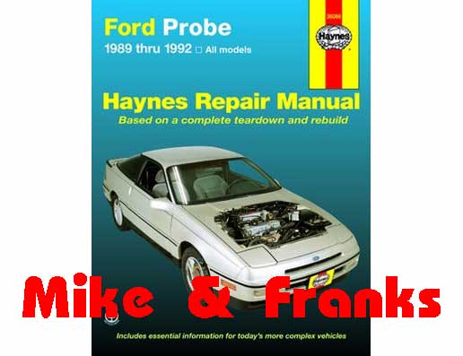 Reparaturanleitung 36066 Probe 1989-92