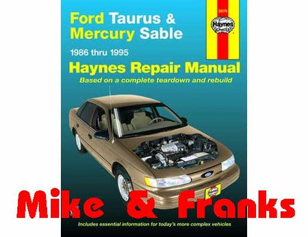 Reparaturanleitung 36074 Taurus / Sable 1986-98