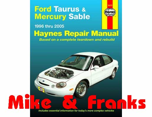Reparaturanleitung 36075 Taurus / Sable 1996-2005
