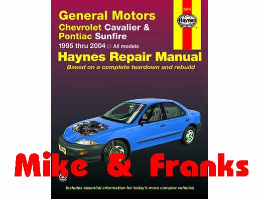Reparaturanleitung 38016 Sunfire 1995-04