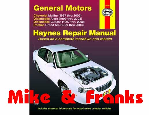 Reparaturanleitung 38026 Grand Am 99-03