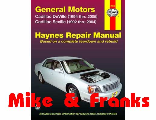 Reparaturanleitung 38032 Cadillac 1992-05 De/Seville