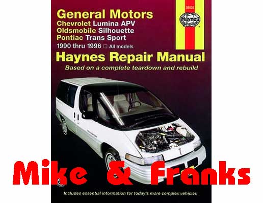 Reparaturanleitung 38035 Lumina APV Van 1990-96