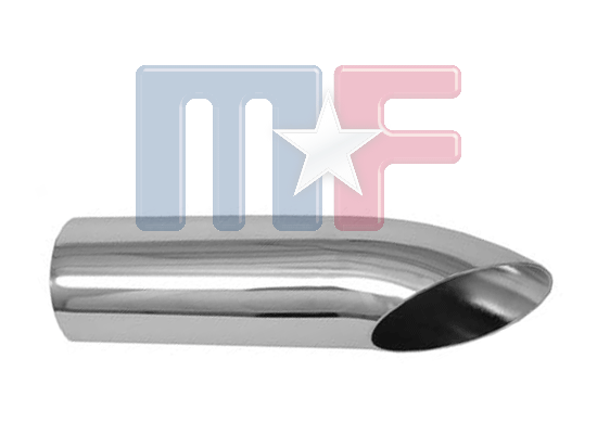 Hedman Turn-Down Chromendrohr 2,5" (63,5mm) 229mm Länge