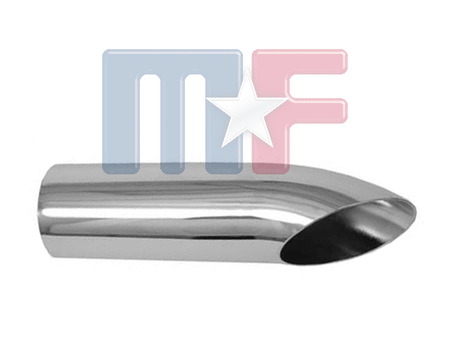 Hedman Turn-Down Chromendrohr 2,5" (63,5mm) 229mm Länge