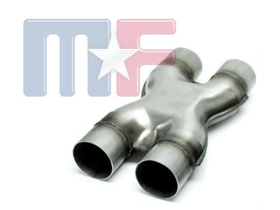 X-Rohr (X-Pipe) 2,00" (50,8mm) Edelstahl